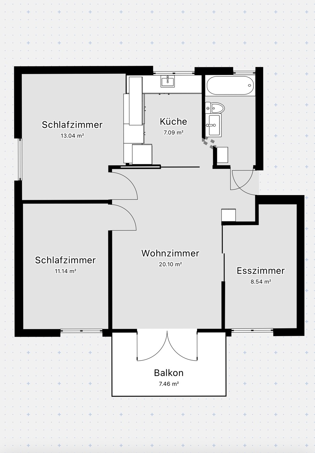 4 ½ rooms apartment