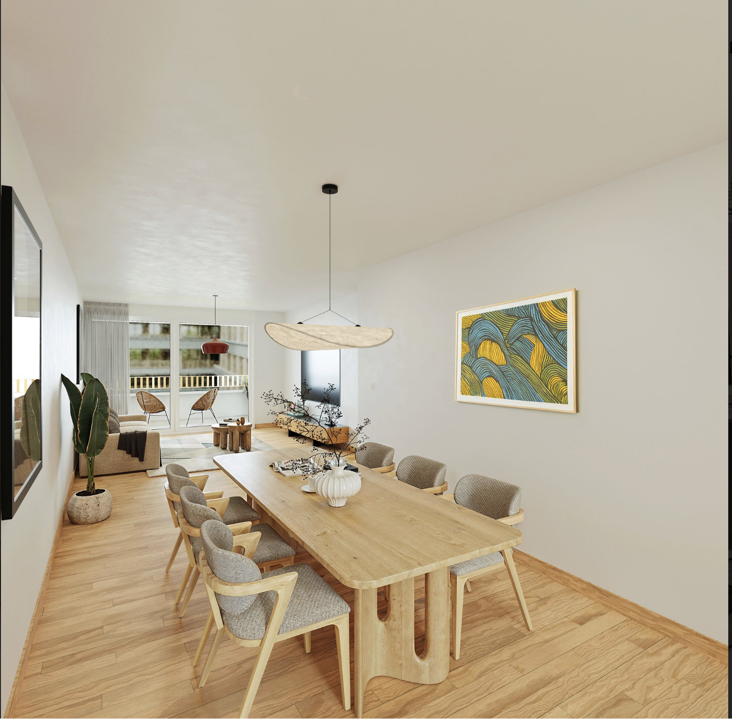 3 rooms apartment, photo 2 sur 5