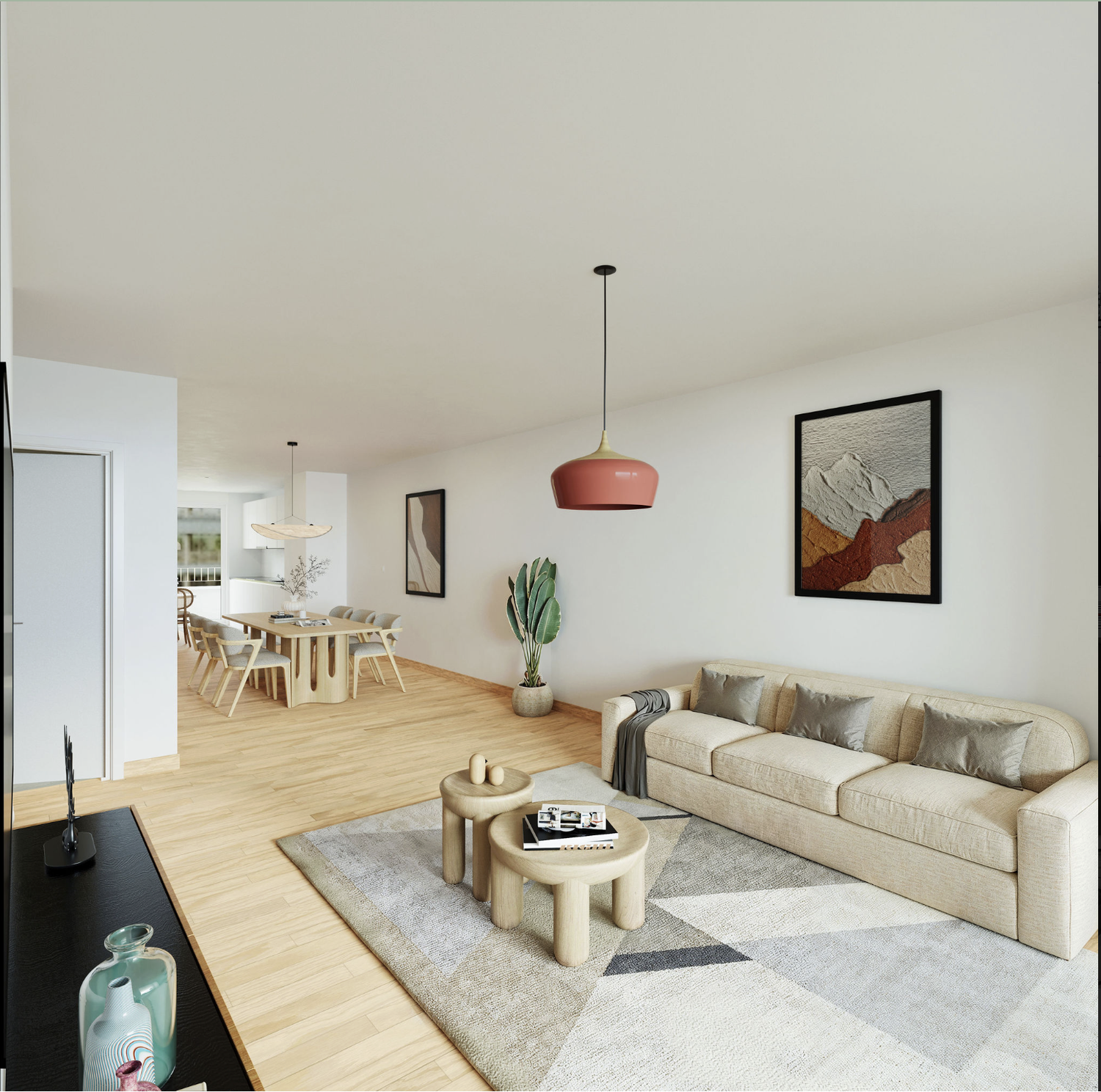3 rooms apartment, photo 3 sur 5