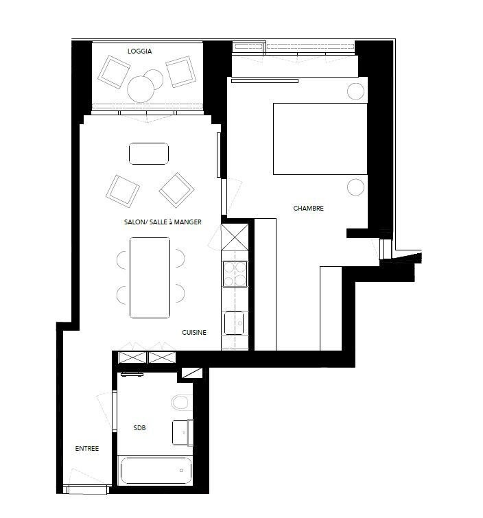 2 ½ rooms apartment, photo 7 sur 8