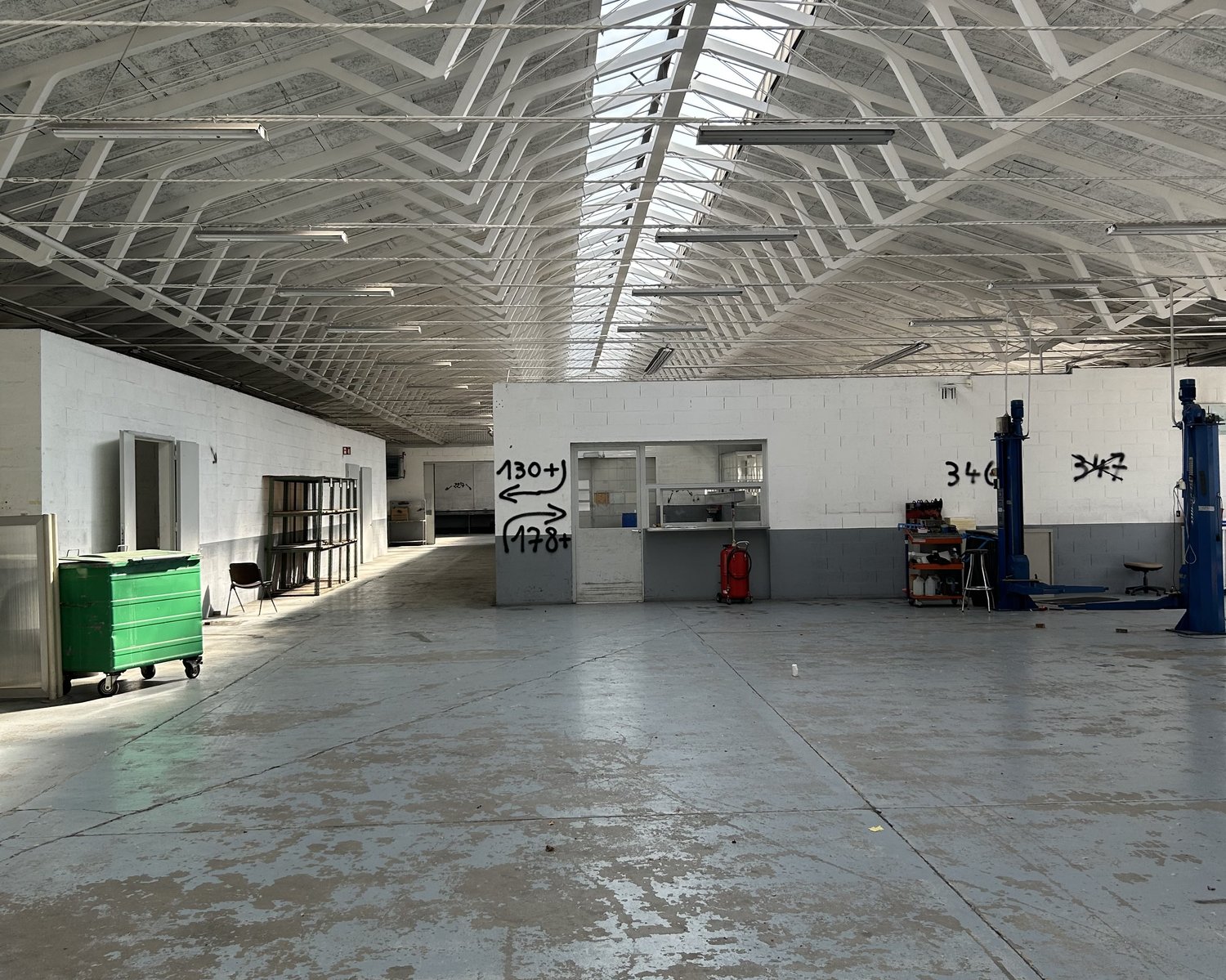 1000m² industrial object