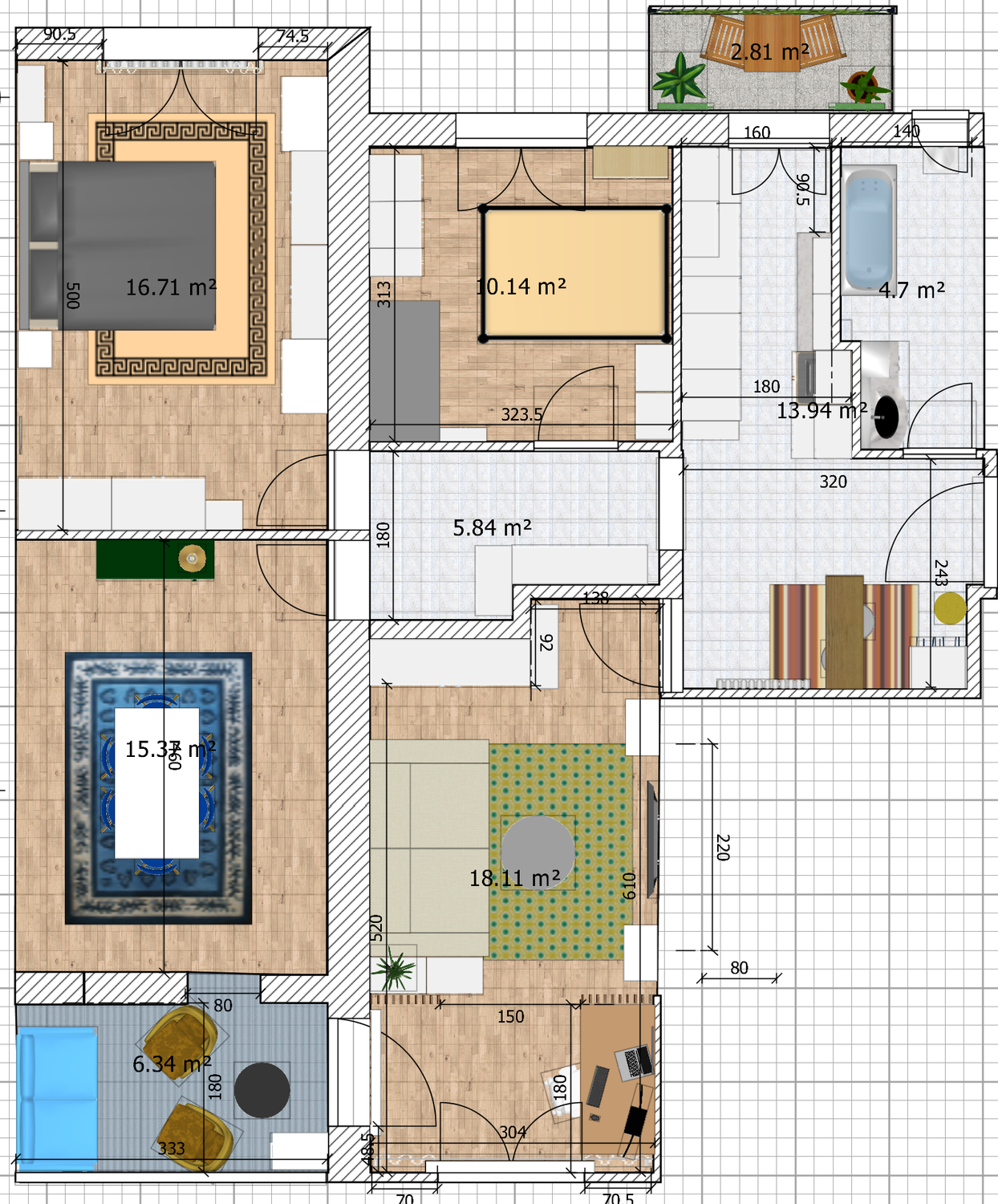 Appartement de 4 ½ pièces