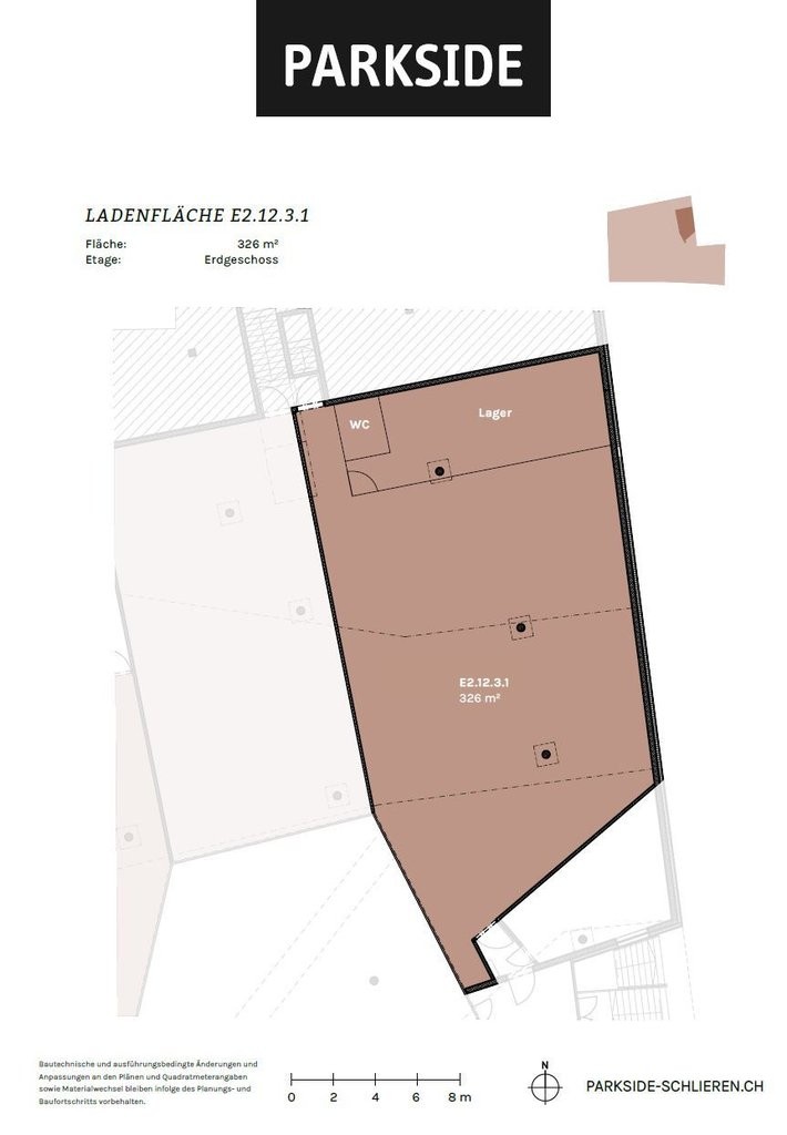 Commerce de 326m²