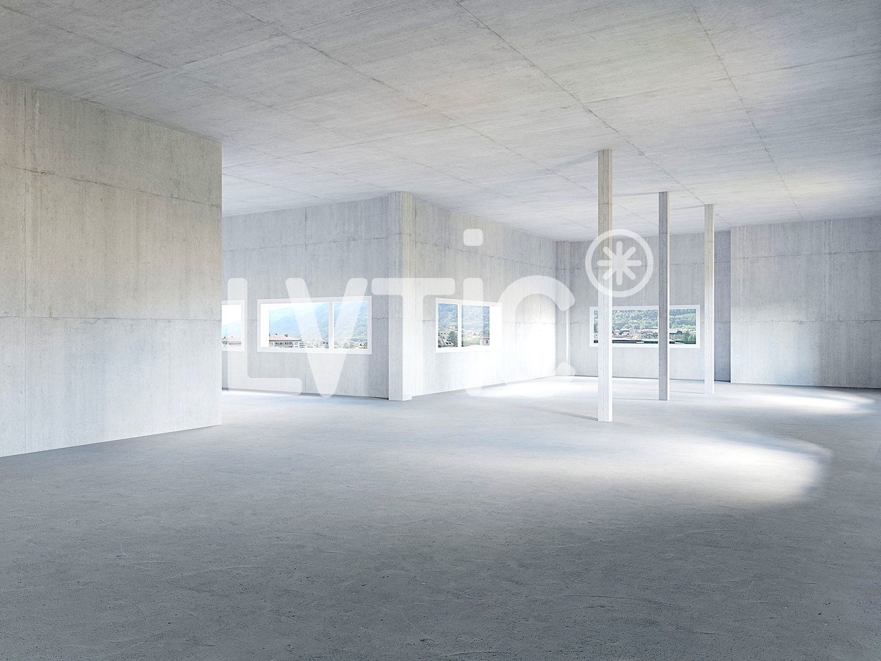 630m² office