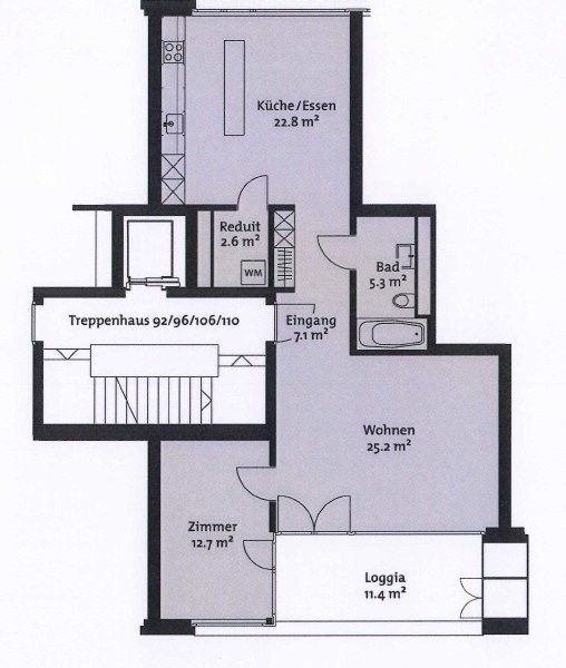Appartamento di 2 ½ locali