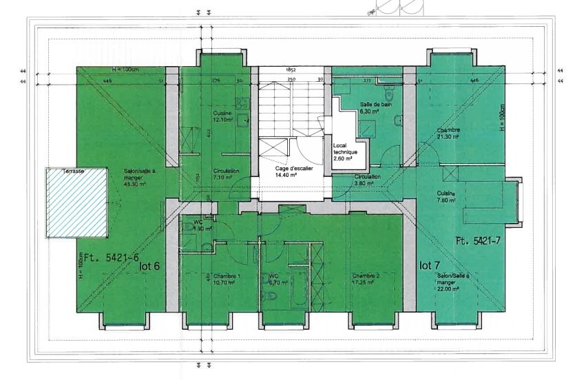 2 rooms mansard, photo 3 sur 3