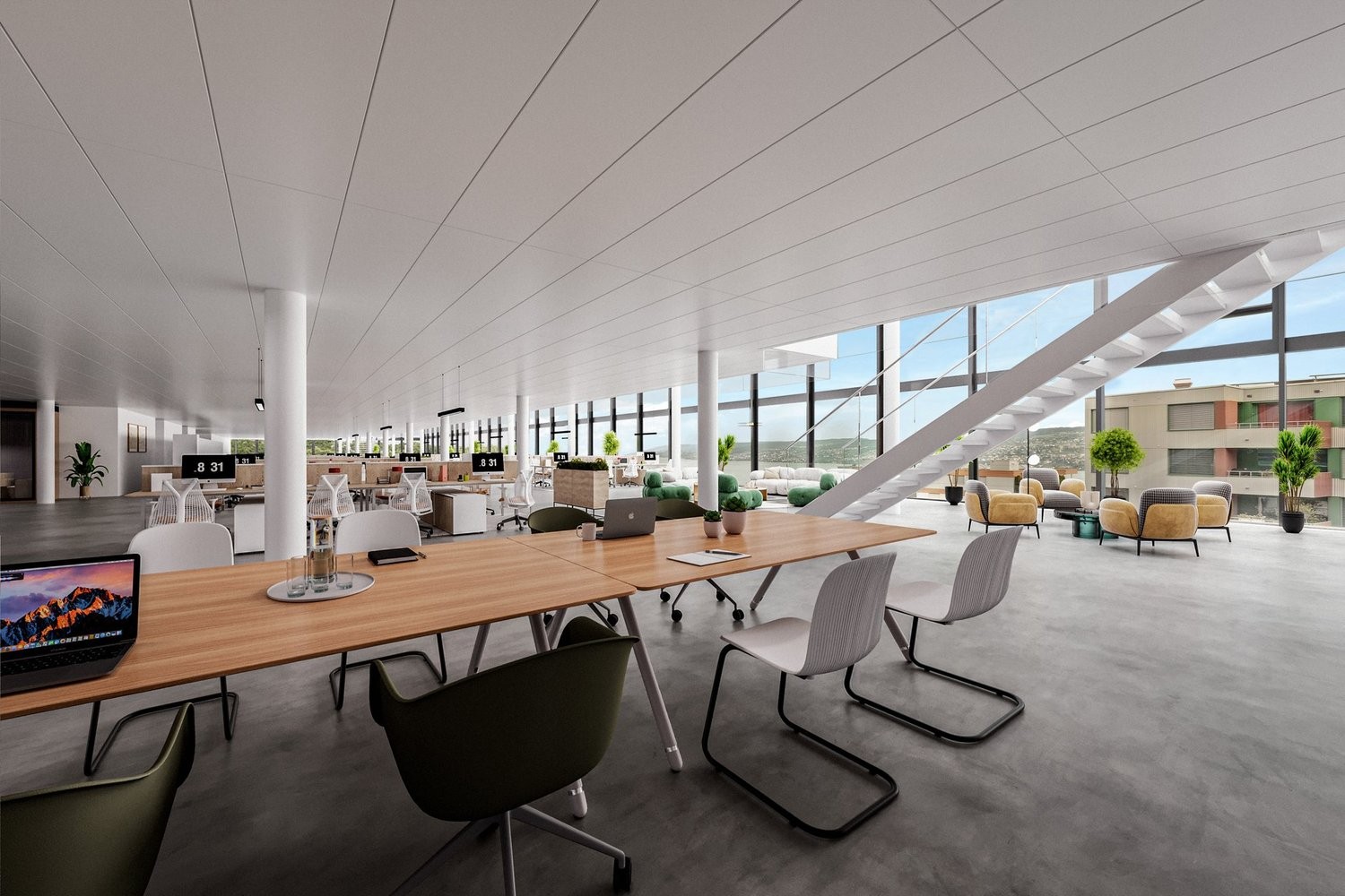 ufficio di 1000m²