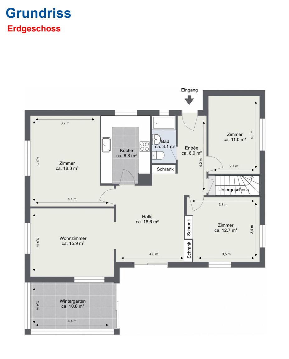 Maison individuelle de 4 ½ pièces, photo 8 sur 8