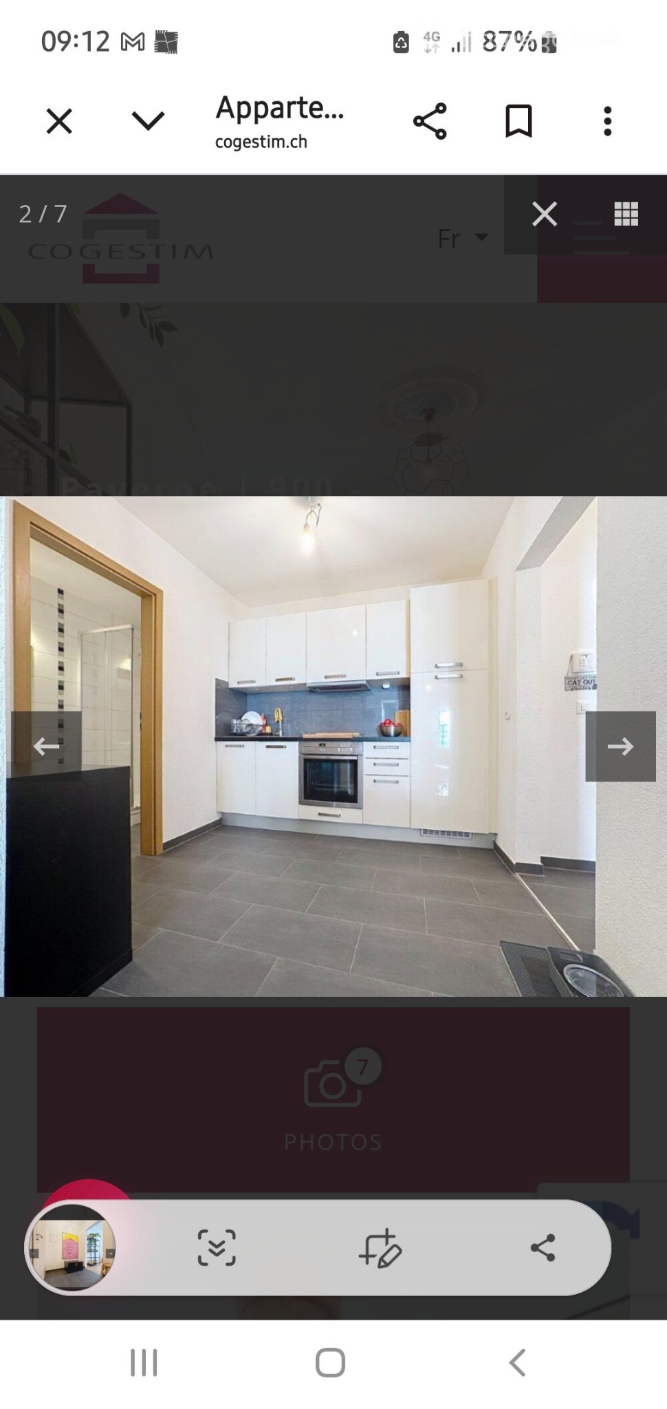 2 rooms apartment, photo 5 sur 5