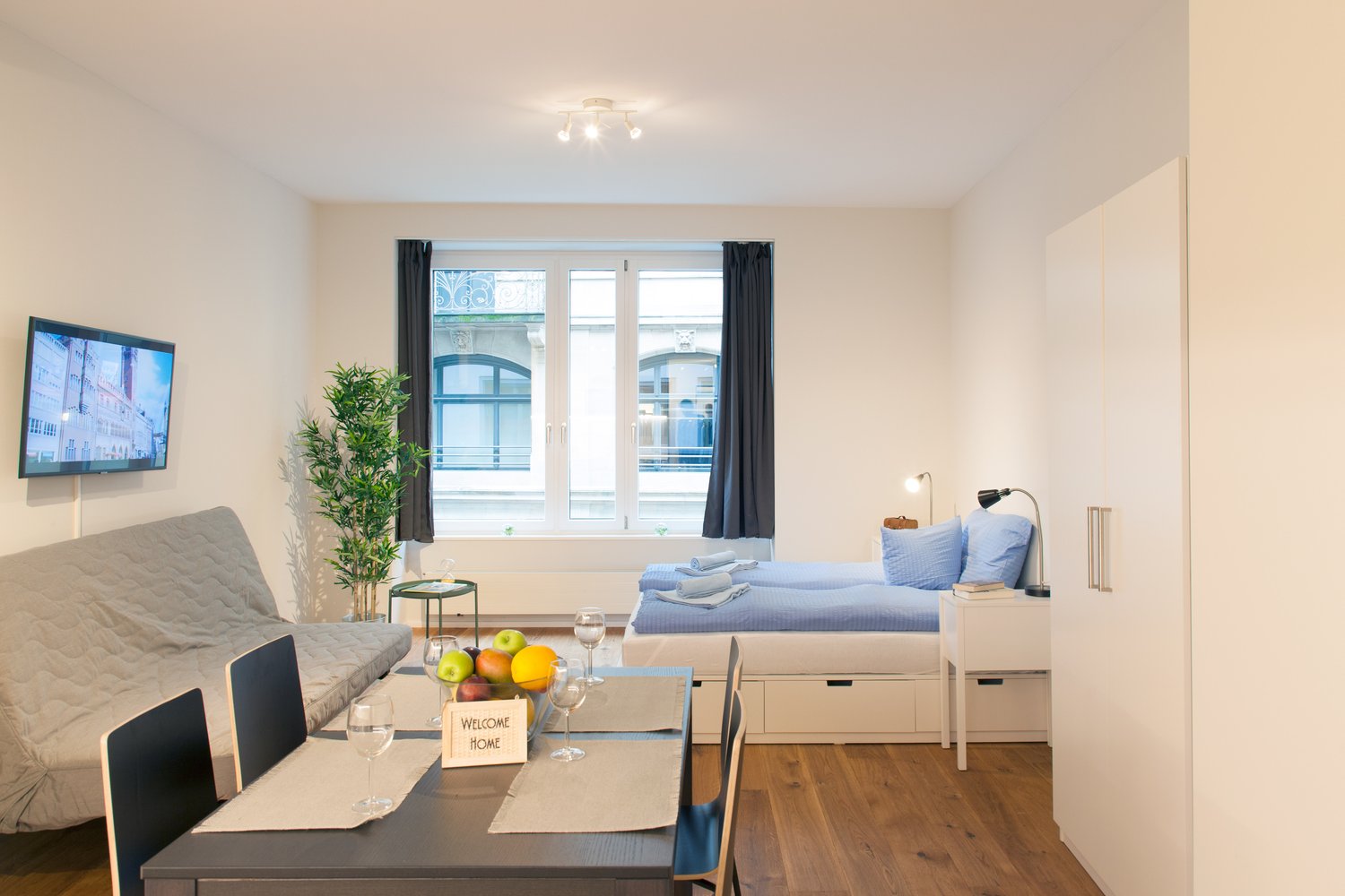 Appartement meublé d'une pièce