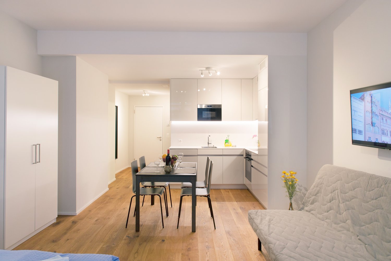 Appartement meublé d'une pièce