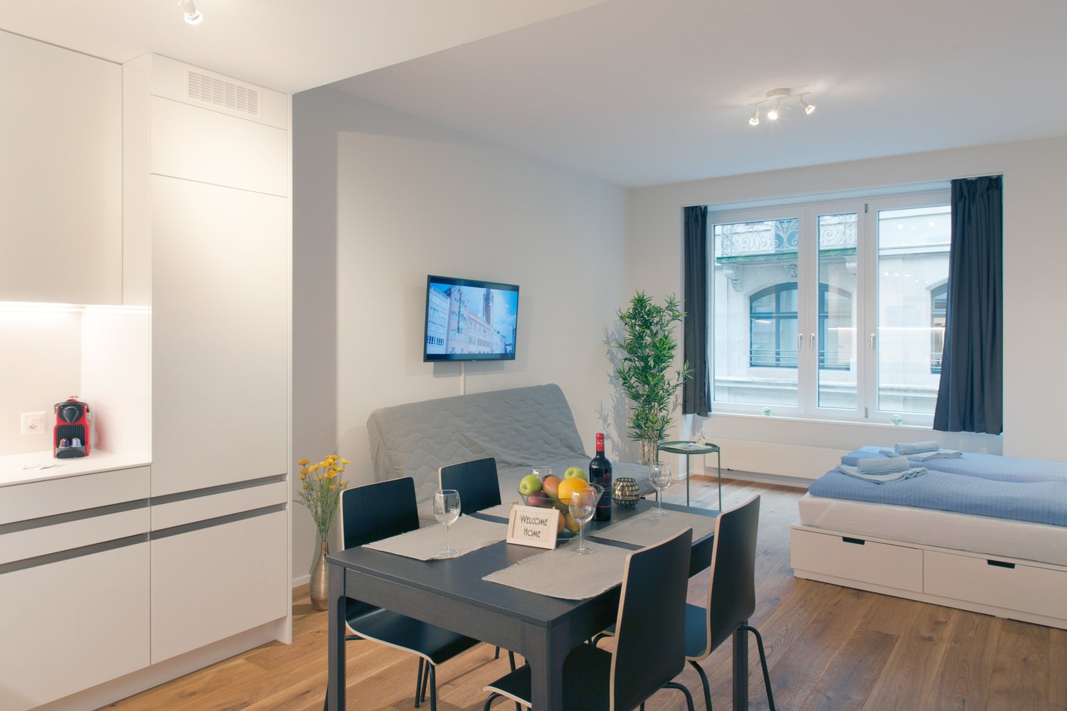 Appartement meublé d'une pièce