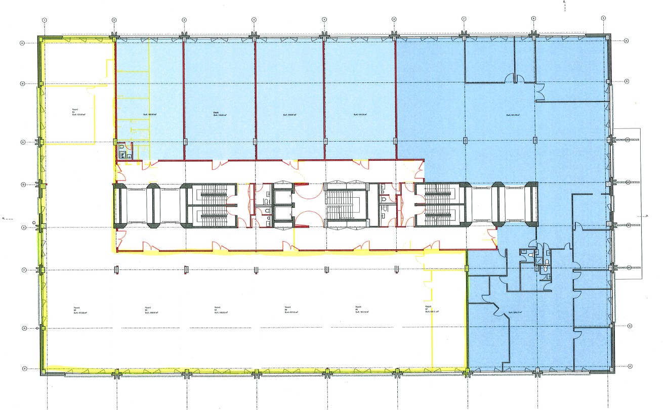 850m² industrial object