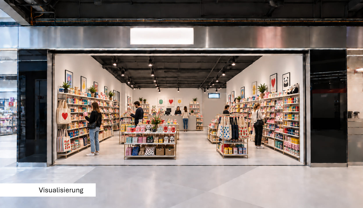 Magasin de 158m²