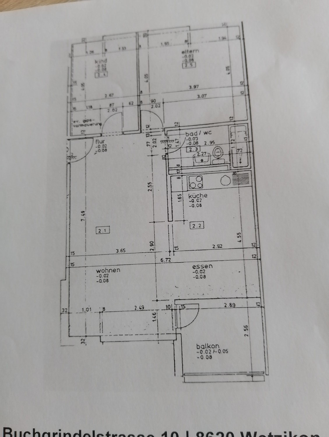 Appartement de 3 ½ pièces, photo 1 sur 6