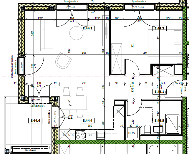 2 ½ rooms apartment, photo 7 sur 8