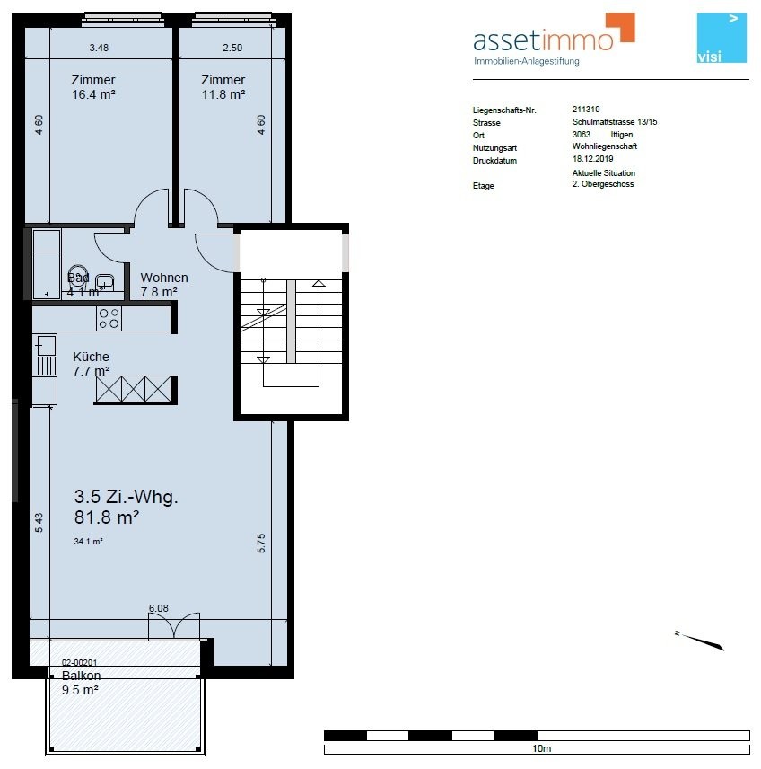 Appartement de 3 ½ pièces, photo 9 sur 9