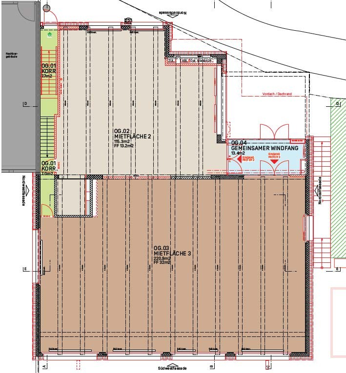 220m² bureau, photo 2 sur 6