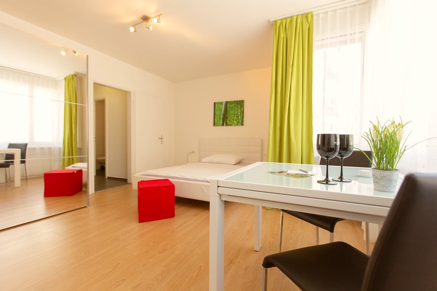 1 ½ pièces appartement meublé, photo 1 sur 8