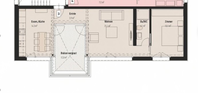 Appartement de 1 ½ pièce, photo 7 sur 8