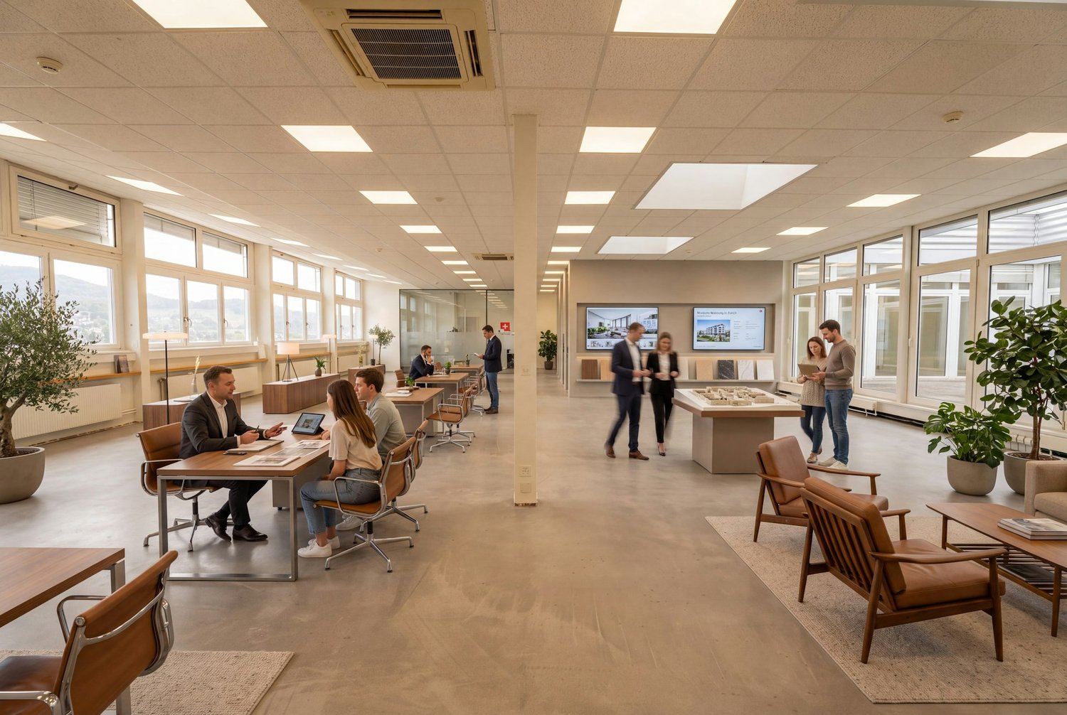 515m² de bureaux