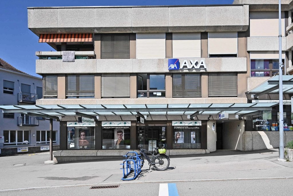 Covered bike parking