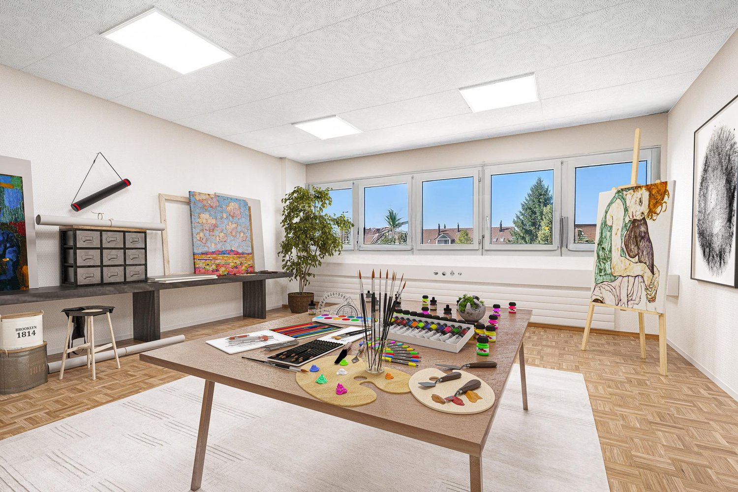 Bureau de 55m²