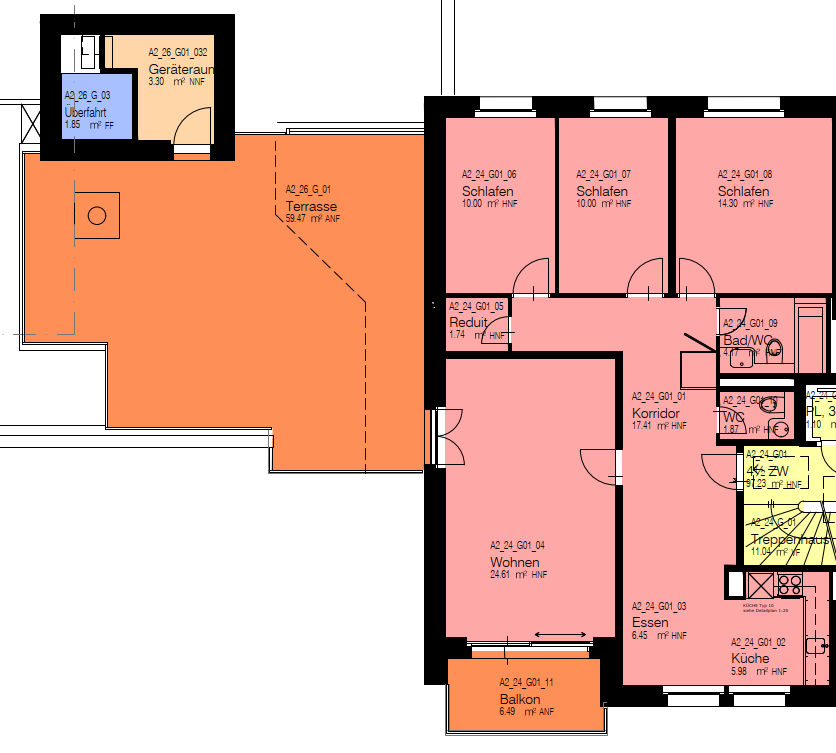 Appartement de 4 ½ pièces