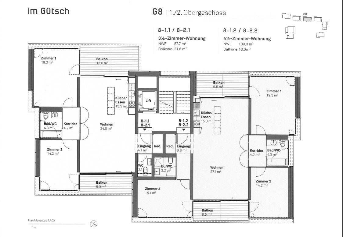 Appartement de 2 ½ pièces, photo 2 sur 5
