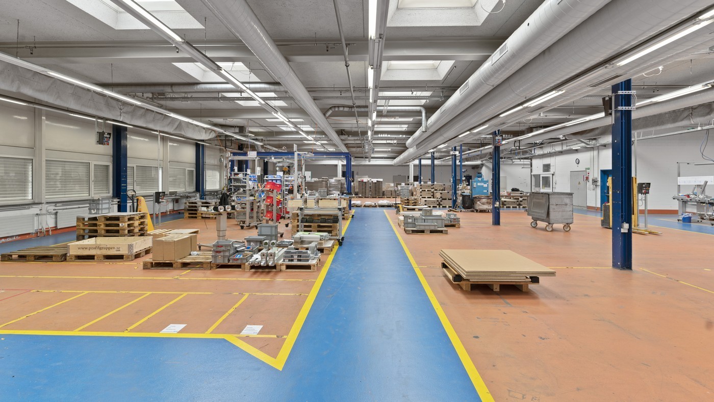1800m² de stockage