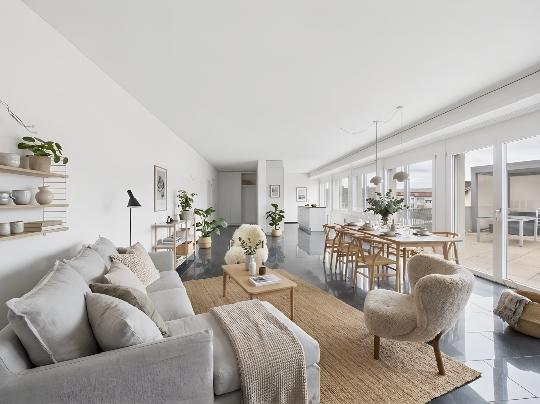 Appartement de 3 ½ pièces avec terrasse