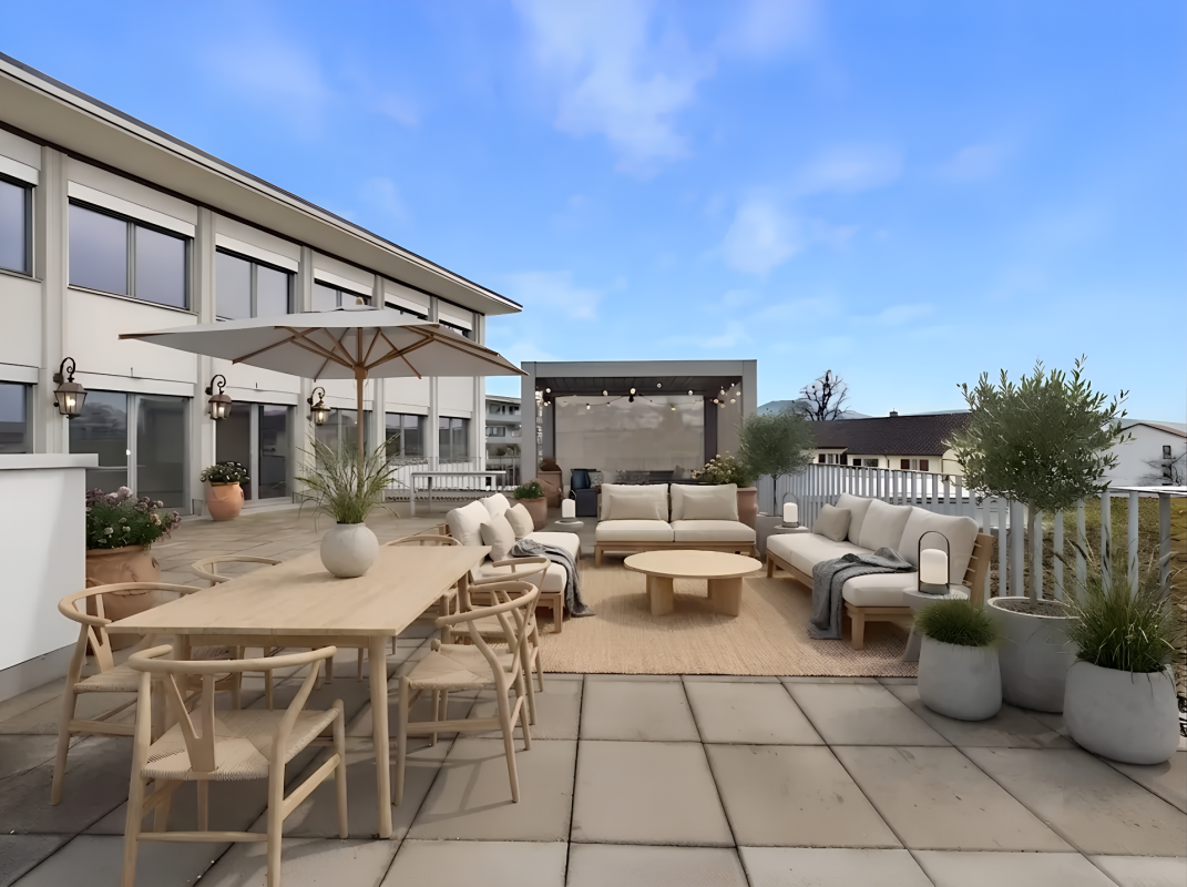 Appartement de 3 ½ pièces avec terrasse