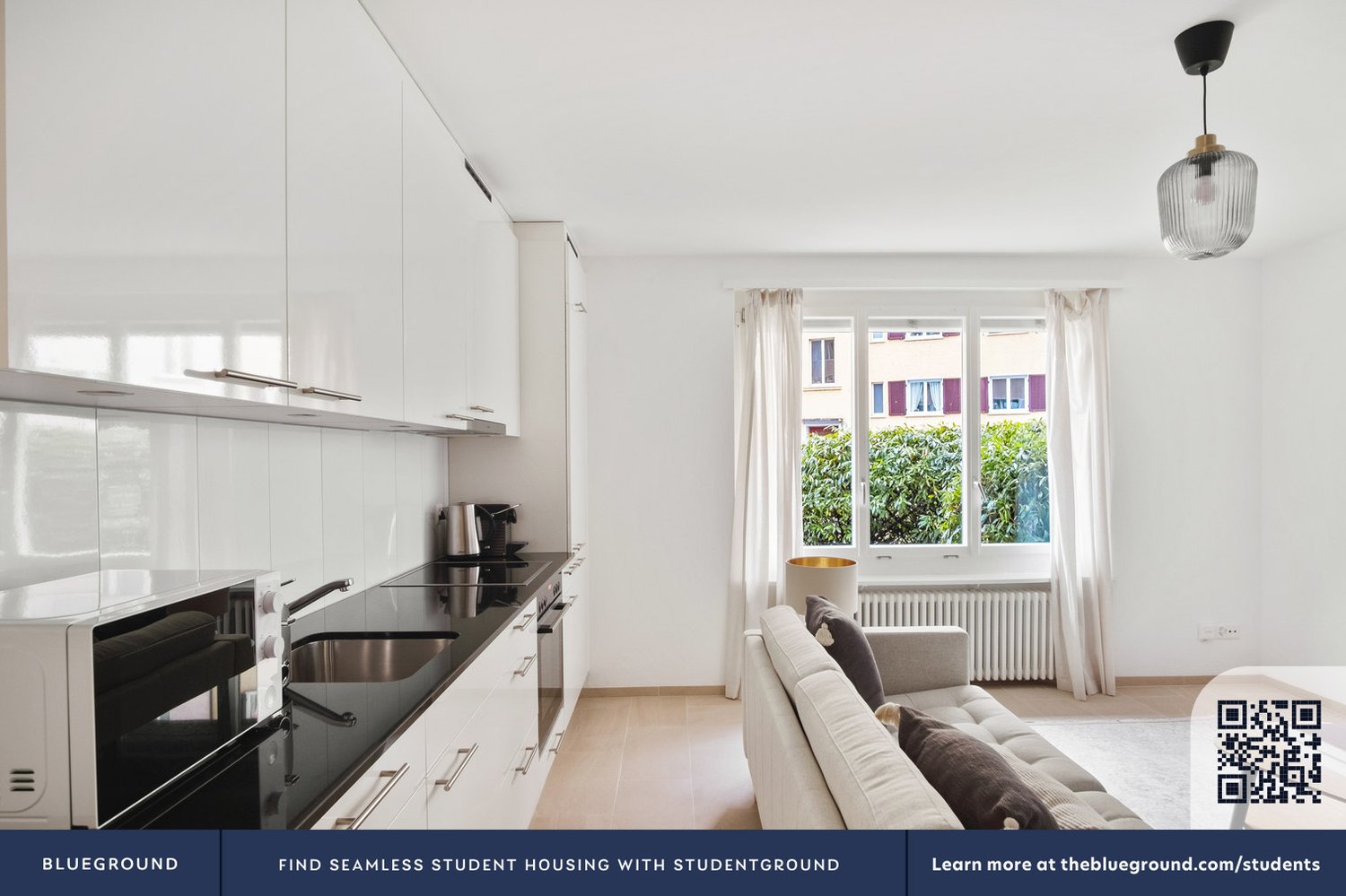 Appartement meublé de 2 ½ pièces