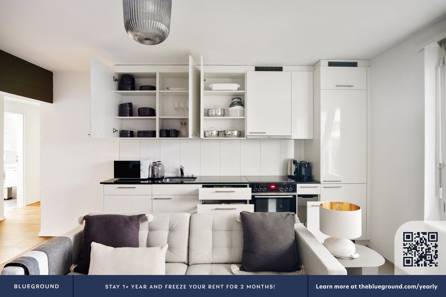 Appartement meublé de 2 ½ pièces