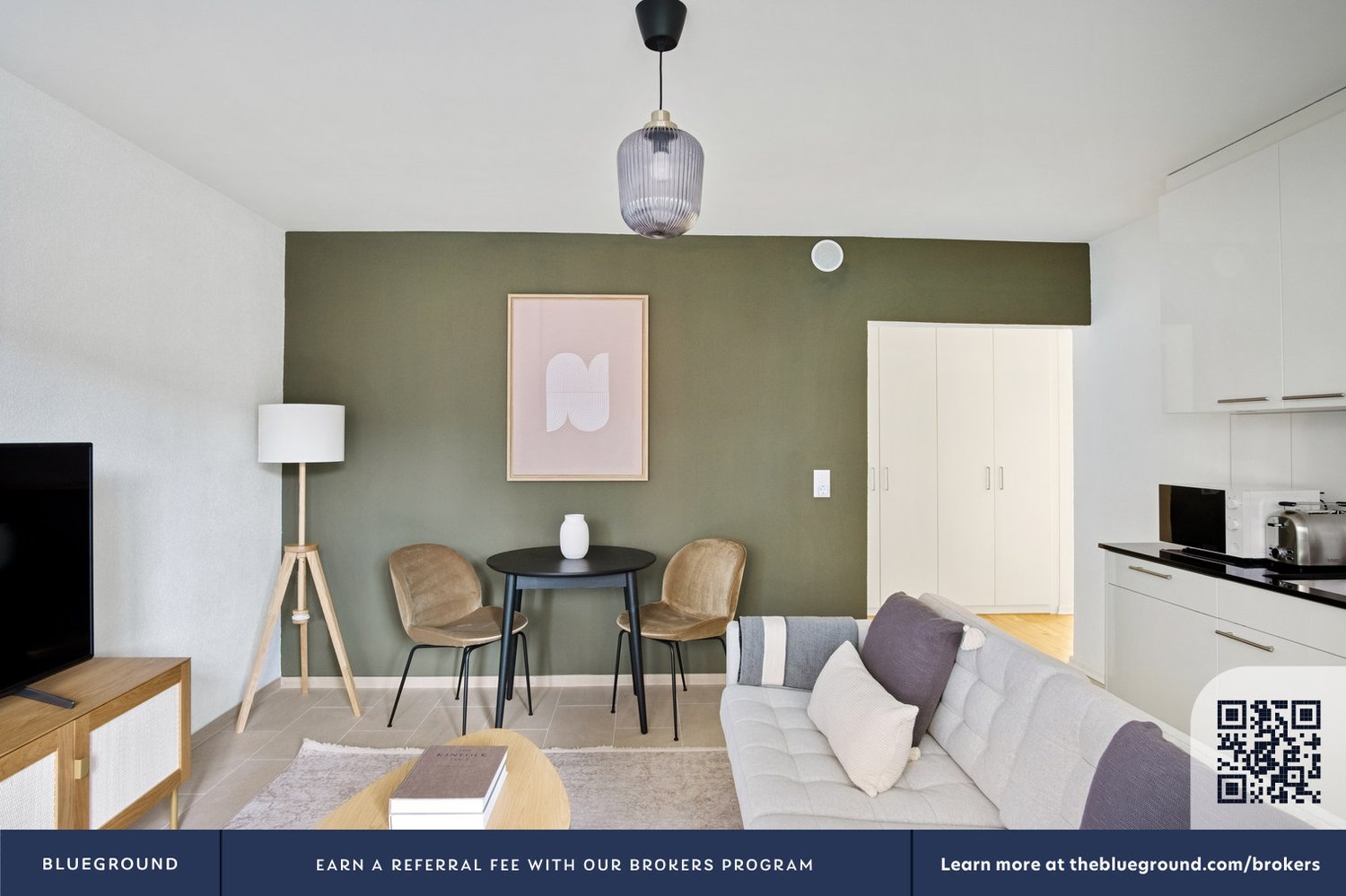 Appartement meublé de 2 ½ pièces