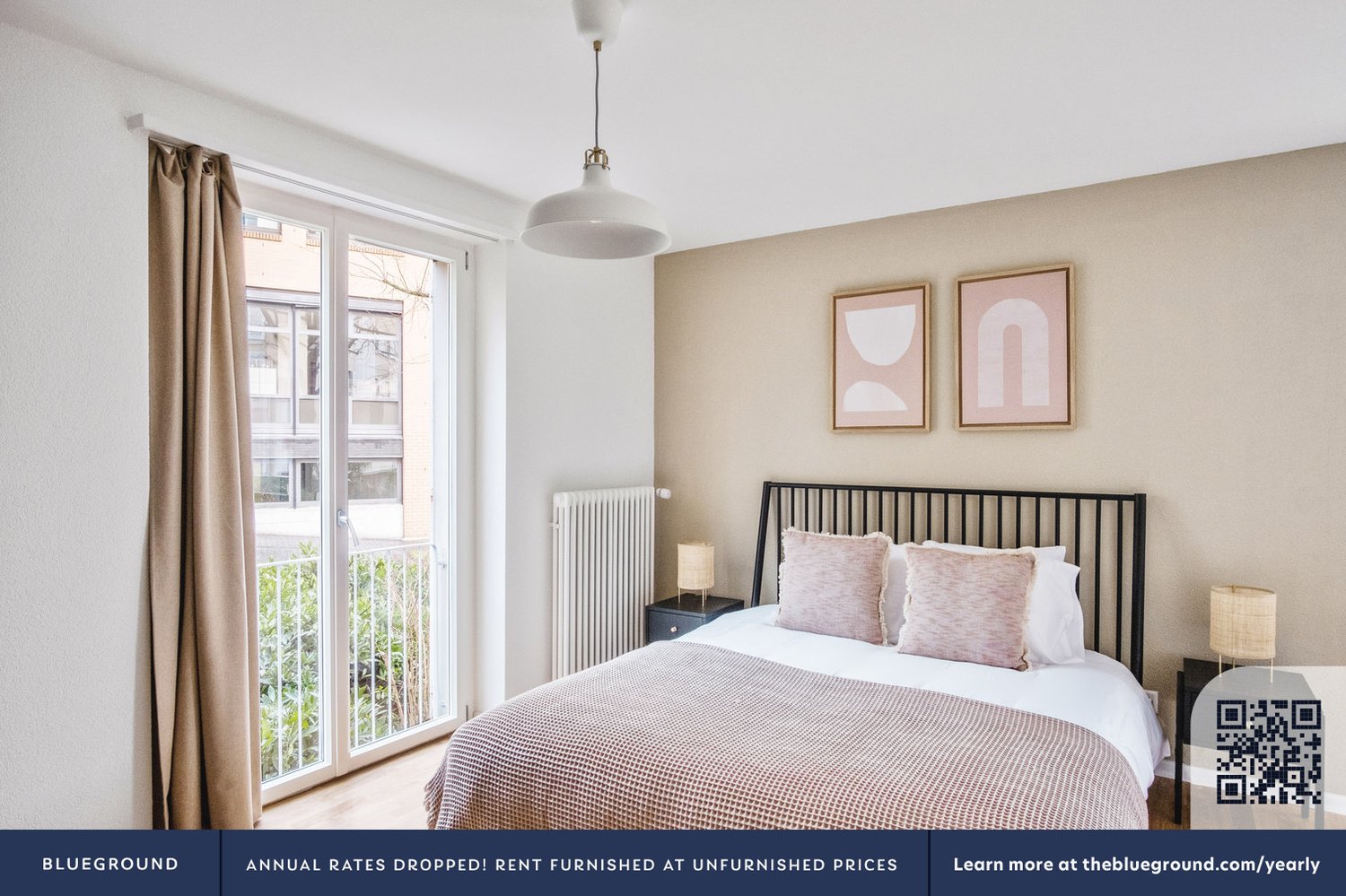 Appartement meublé de 2 ½ pièces