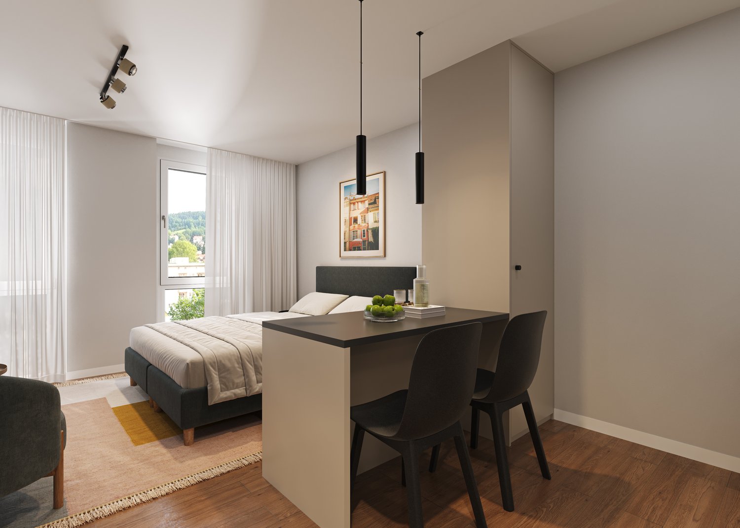 Appartement meublé de 2 ½ pièces, photo 2 sur 9
