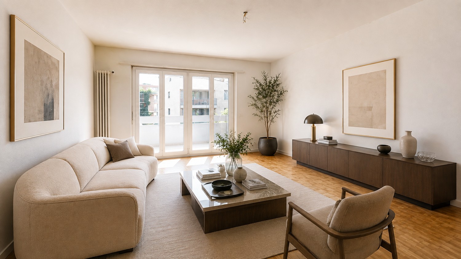 3 rooms apartment