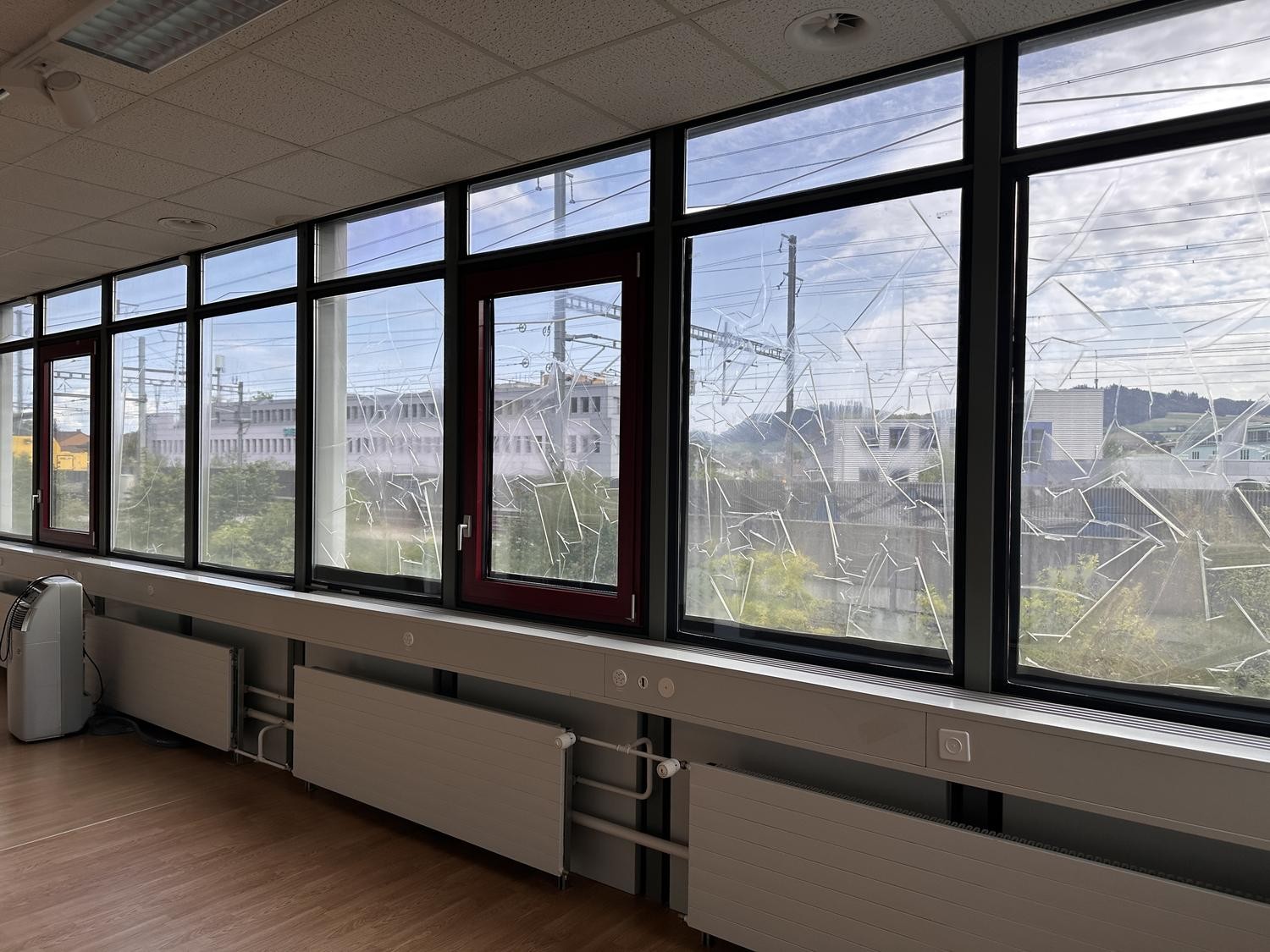 86m² de bureau