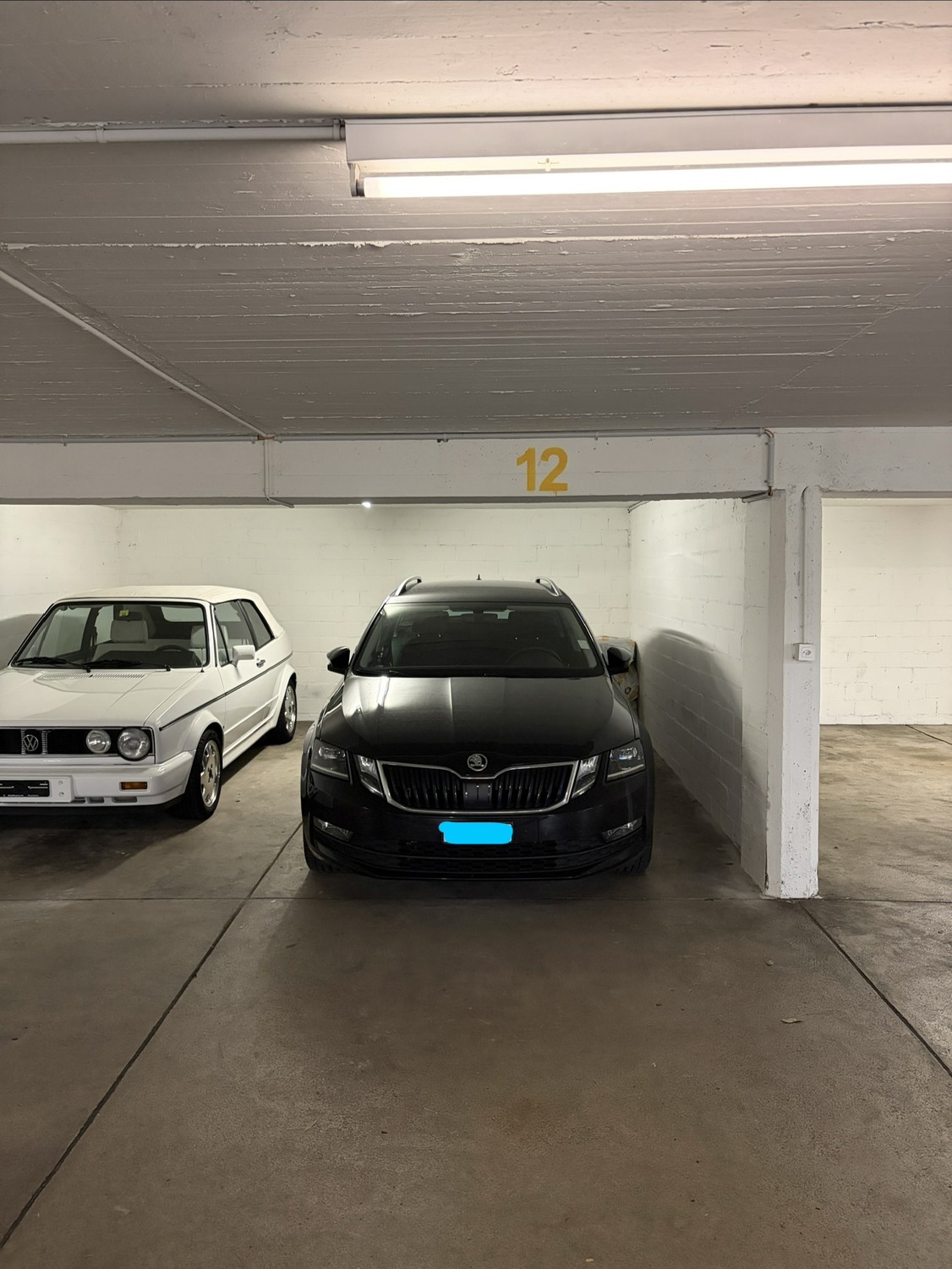 Place de parc souterrain