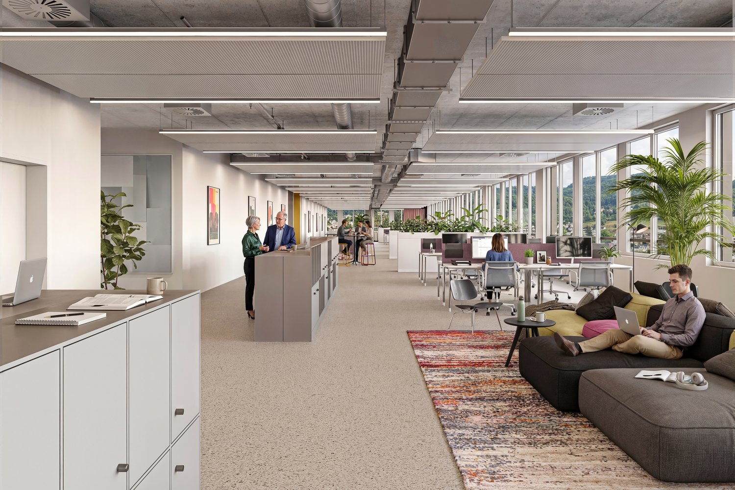 5000m² bureau