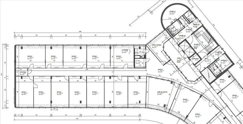 13m² office