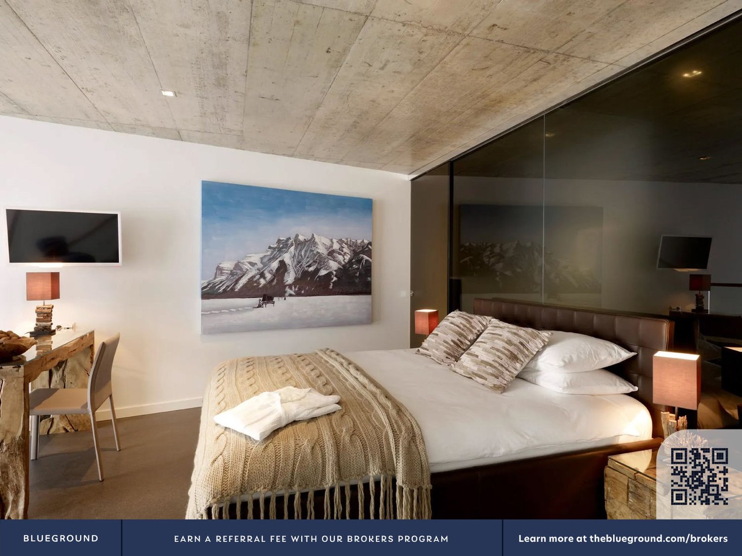 2 rooms furnished flat