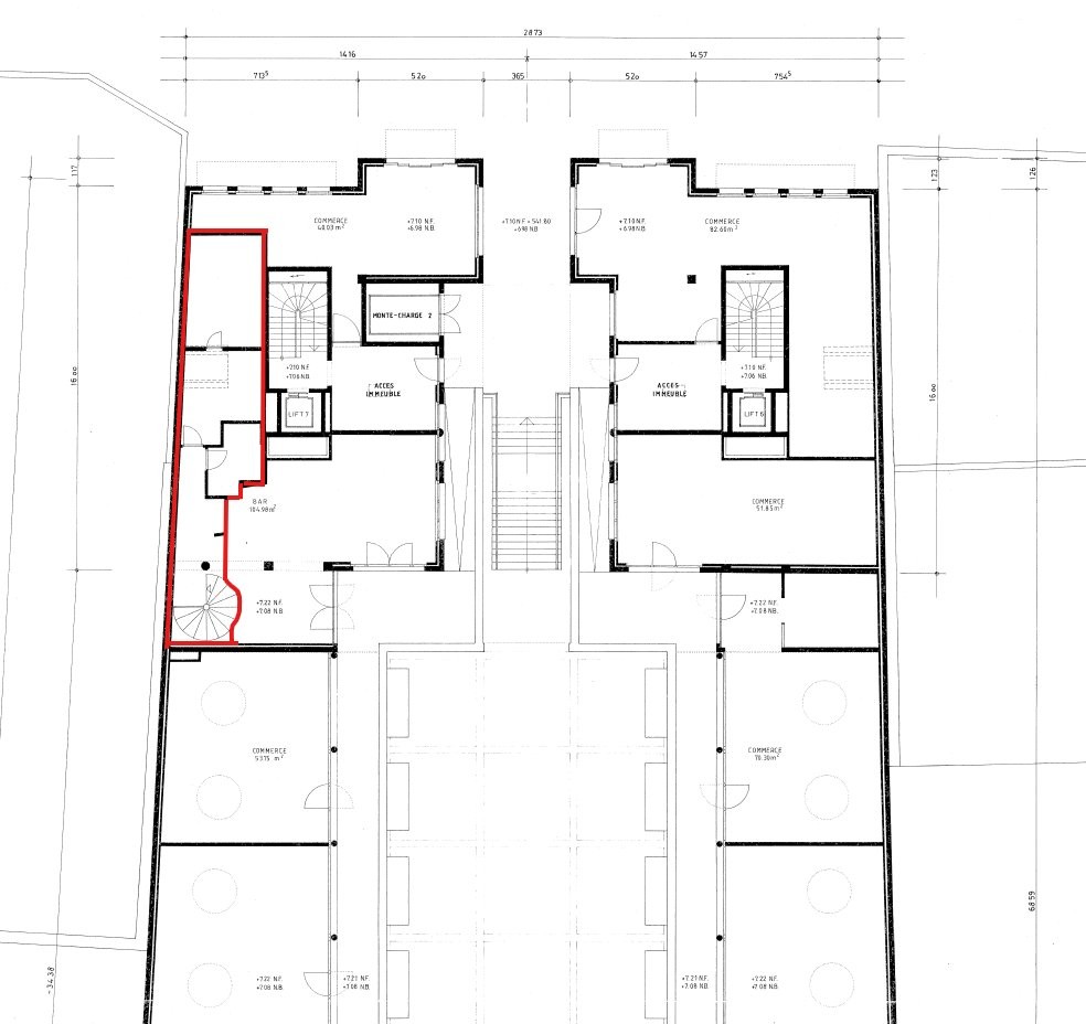 222m² restaurant