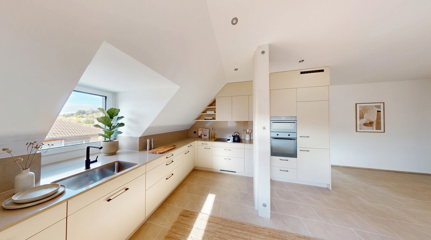 Appartement en attique de 4 ½ pièces, photo 1 sur 7