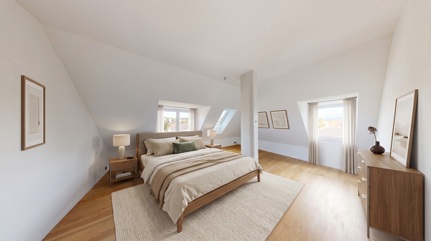 Appartement en attique de 4 ½ pièces, photo 4 sur 7