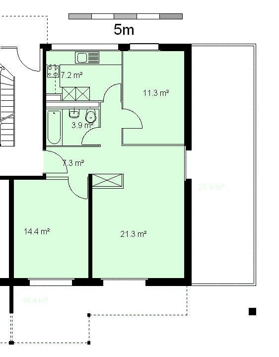 Appartement de 3 pièces, photo 2 sur 10