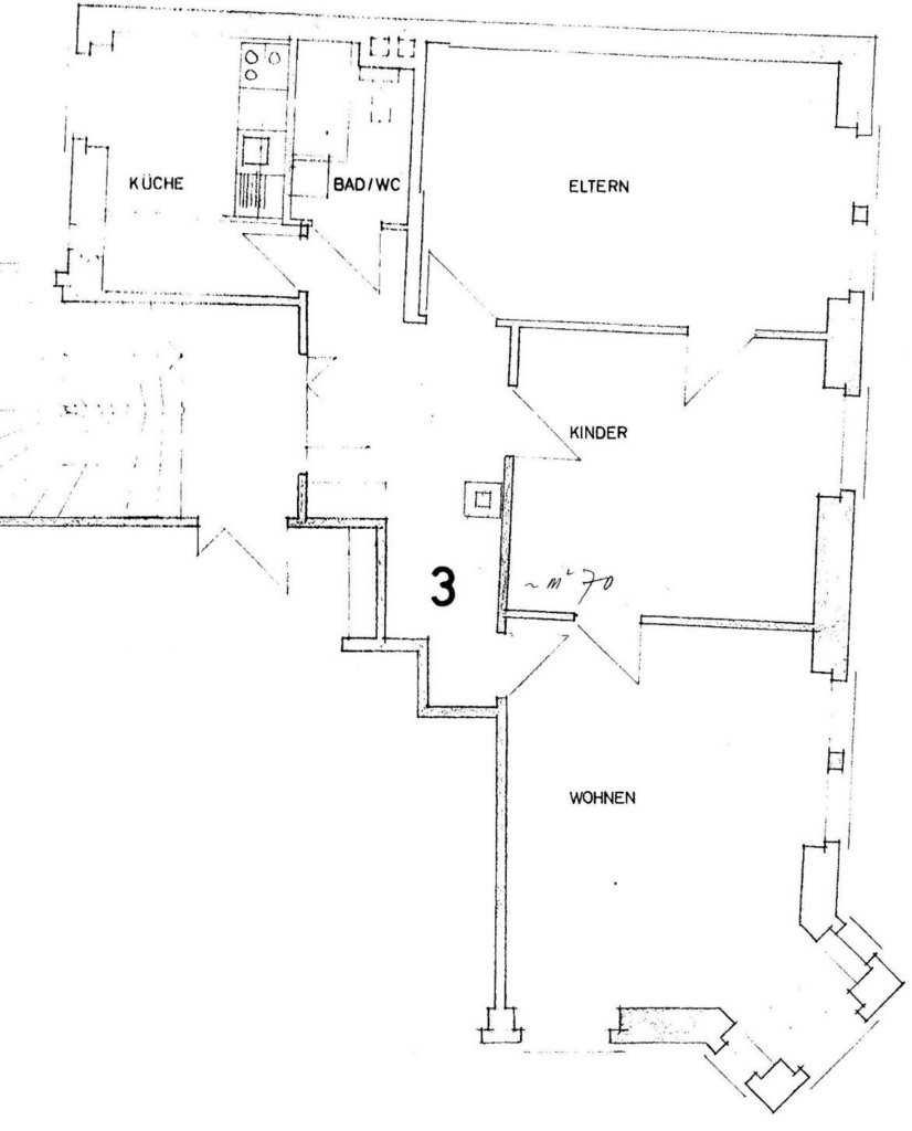 Appartement de 3 pièces