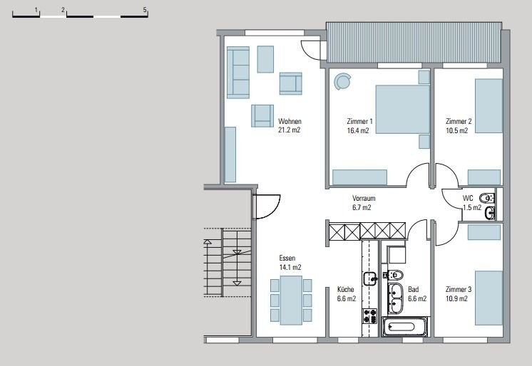Appartement de 2 ½ pièces, photo 7 sur 7