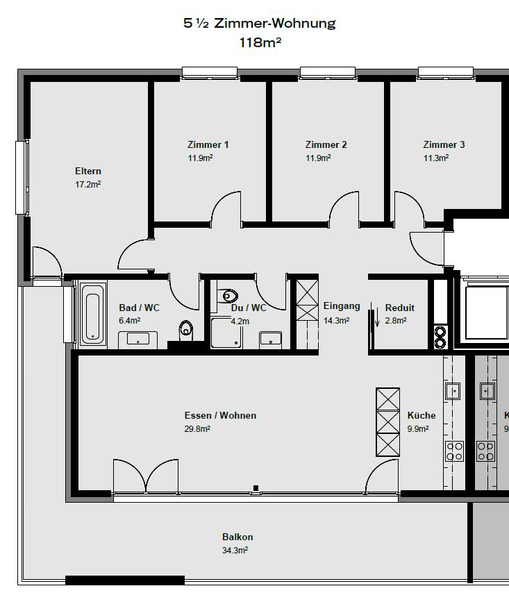 Appartement de 5 ½ pièces, photo 10 sur 10